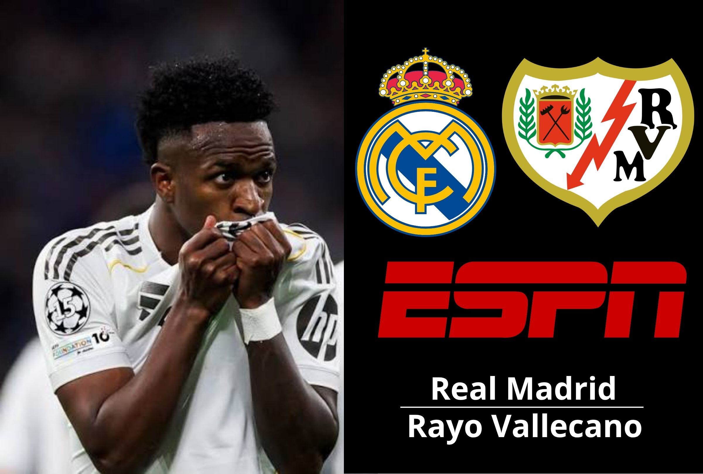 ESPN transmite el partido entre Real Madrid vs. Rayo Vallecano este sábado 12 de septiembre por la jornada 5 de LaLiga en el Santiago Bernabéu. (Foto: Composición Depor)