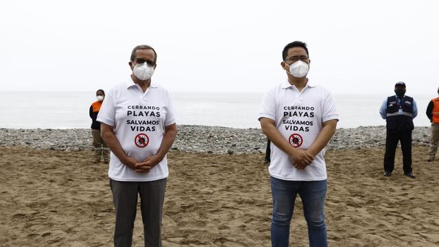 Cinco alcaldes de Lima piden que restricción a playas se mantenga hasta Semana Santa