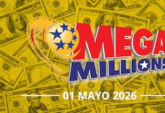 ¿Quién ganó el Mega Millions hoy en EE.UU.? Resultados en vivo y números ganadores del 01 de mayo 2026