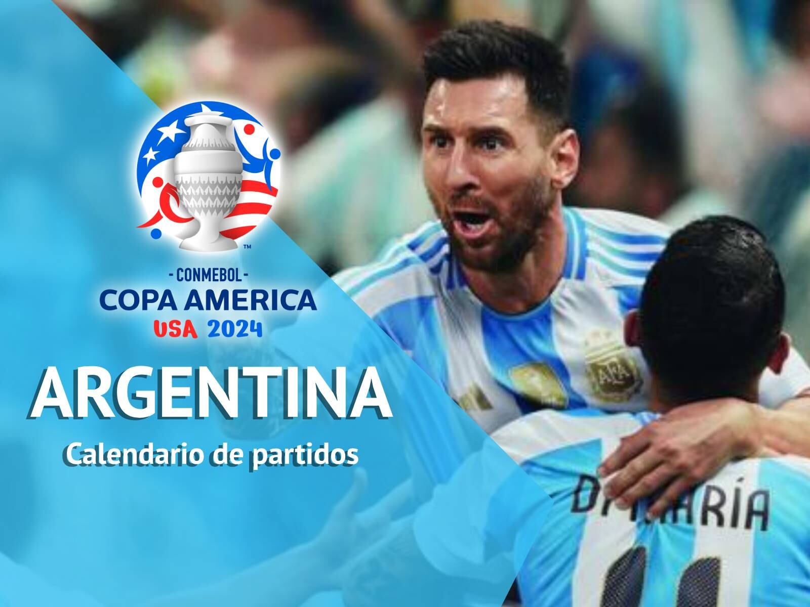 Argentina estará en el partido inaugural de la Copa América, que será el 20 de junio del 2024. Conoce el cronograma y todo lo que debes saber. (Foto: AFP/Composición Mix)
