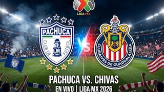 ¿A qué hora juega y qué canal transmite Pachuca vs. Chivas de Guadalajara EN VIVO hoy por la Liga MX 2026 en EE.UU. y México?