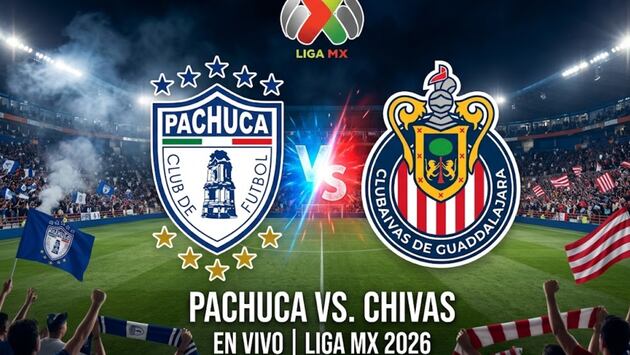 ¿A qué hora juega y qué canal transmite Pachuca vs. Chivas de Guadalajara EN VIVO hoy por la Liga MX 2026 en EE.UU. y México? Canales TV online