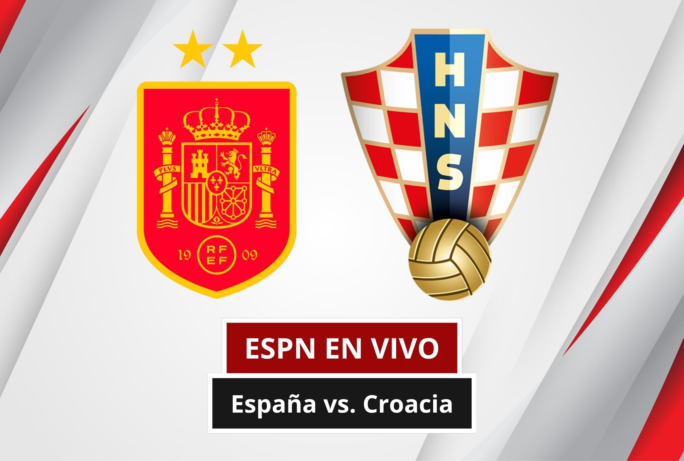 Revisa esta nota para que sepas cómo ver EN VIVO y EN DIRECTO el partido España vs. Croacia por la UEFA Nations League 2026 vía ESPN y Disney Plus. (Foto: Composición Canva - Gestión Mix)