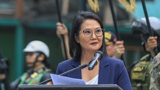 Keiko Fujimori pide al Congreso agilizar facultades para enfrentar la criminalidad