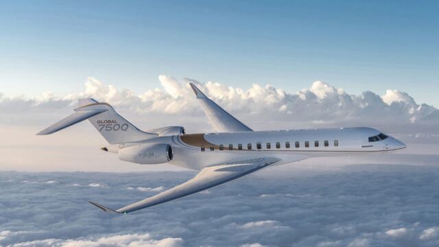 Business Jet 7500 Global, el más rápido del mundo