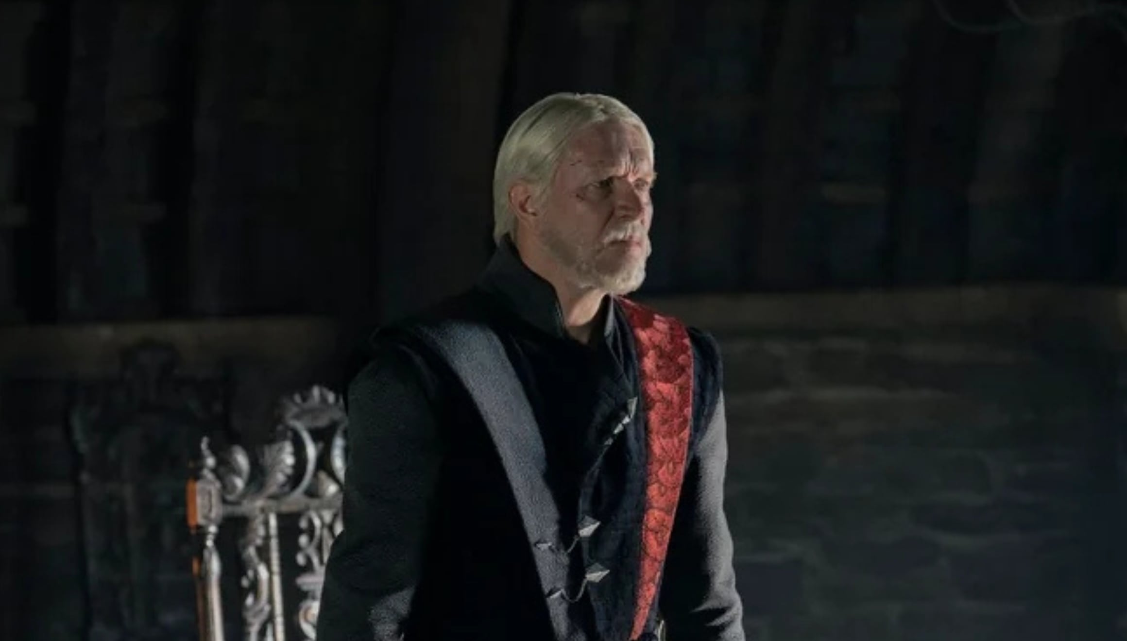 El actor Sam Spruell como el Príncipe Maekar "The Anvil" Targaryen en una escena de la serie "A Knight of the Seven Kingdoms" (Foto: HBO)