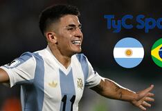 TyC Sports transmitió la goleada Argentina 4-1 Brasil de las Eliminatorias 2026