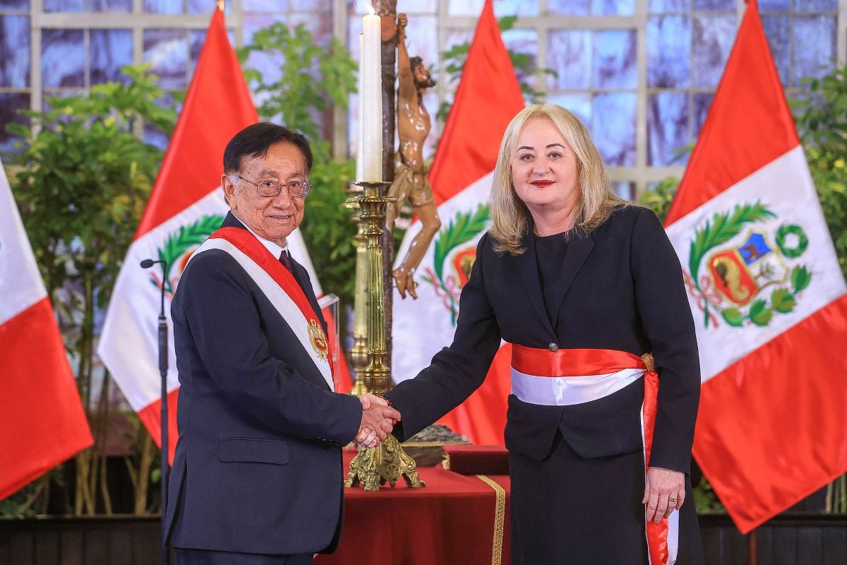 Fátima Altabás es ratificada al frente del Ministerio de Cultura. Foto: Presidencia.