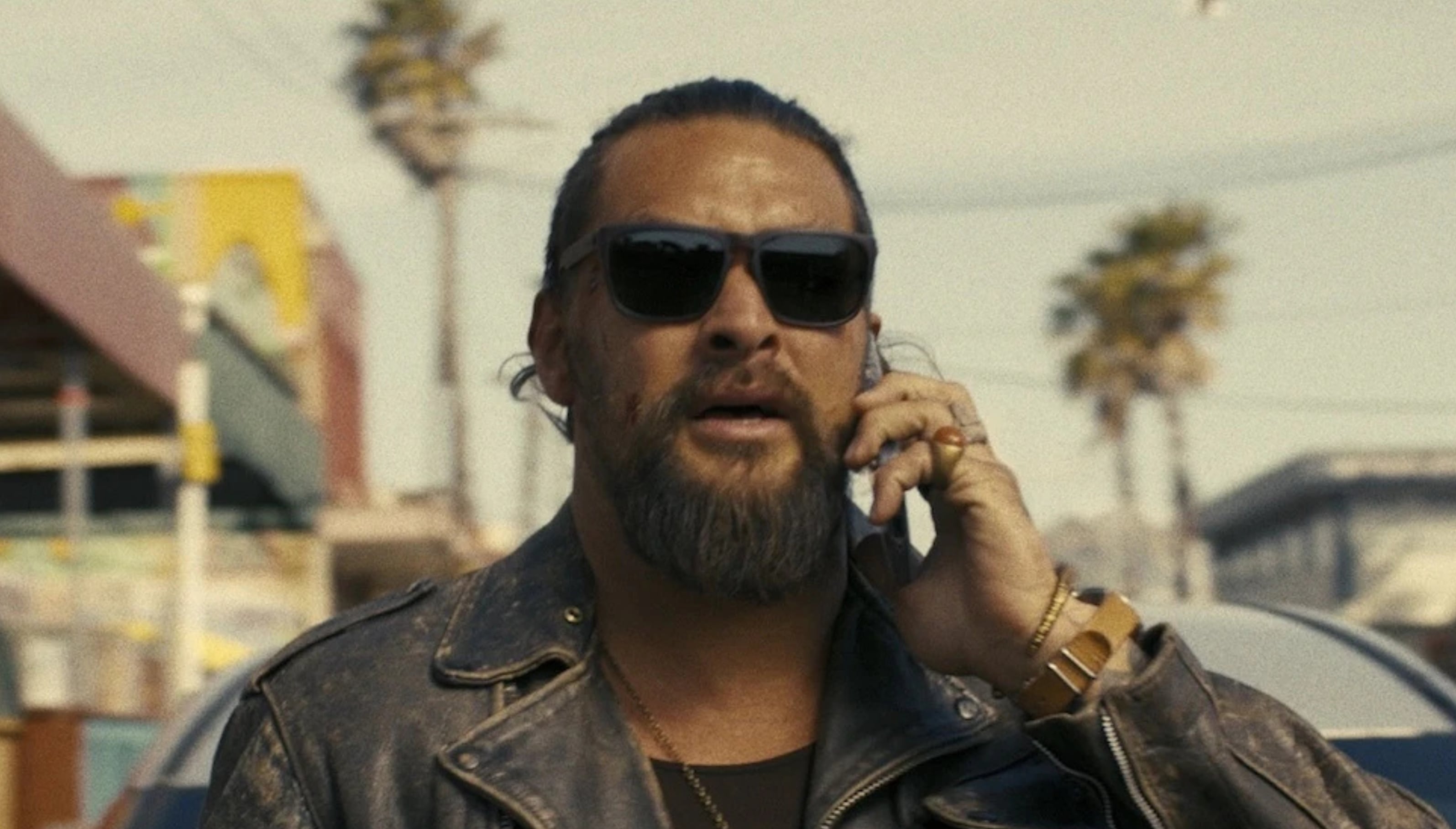 El actor Jason Momoa asume el rol de Jonny Hale a lo largo de la película "The Wrecking Crew" (Foto: Amazon MGM Studios)