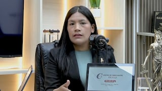 Catherin Palomino reconoce proceso judicial contra sobrino de Pedro Castillo