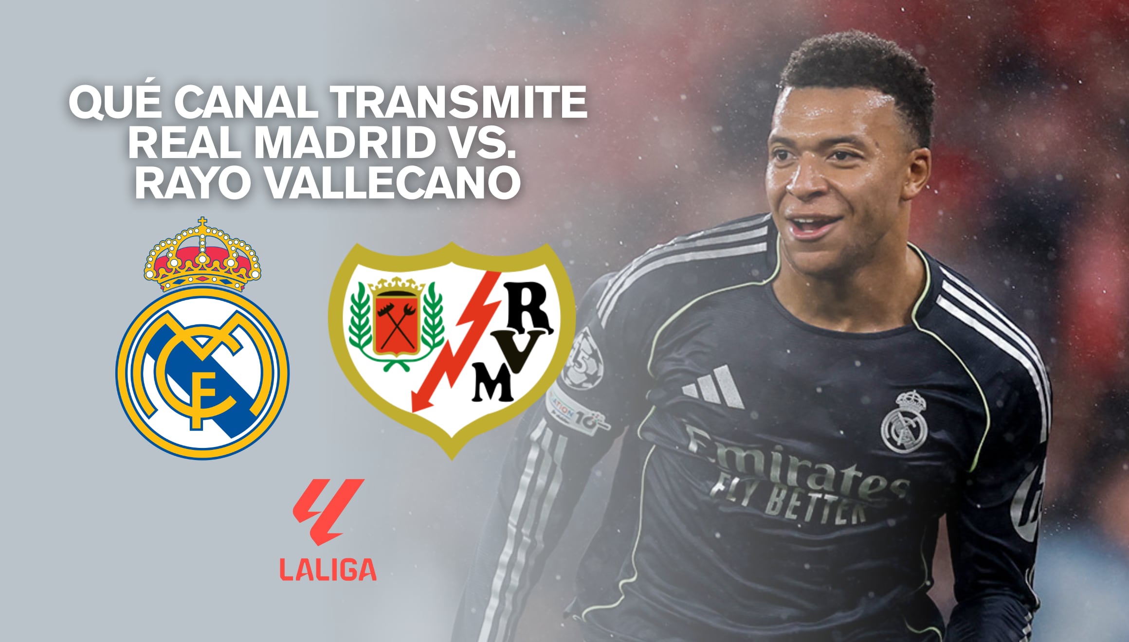 ¡El Madrid busca el triunfo! Mira qué canal transmite el Real Madrid vs. Rayo Vallecano en vivo hoy por LaLiga 2026. Consulta horarios para USA, México y España y no te pierdas ni un minuto de la acción en el Bernabéu. | Crédito: Real Madrid C.F. / Facebook / Composición Gestión Mix