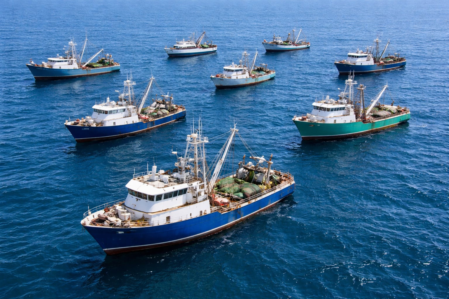 Sisesat: ¿cómo se gestiona la pesca en tiempo real? (Foto: Chat GPT / Andina)