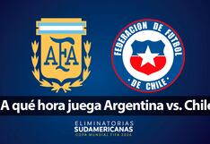 ¿A qué hora juega Argentina vs. Chile por la fecha 7 de las Eliminatorias 2026?