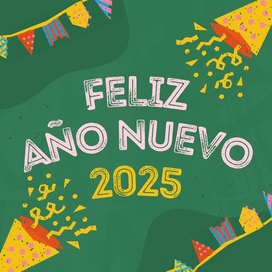 Te comparto una lista de imágenes del Año Nuevo 2025, con mensajes y frases bonitas, colocar en tus estados de Instagram y WhatsApp (Foto: Canva.com)