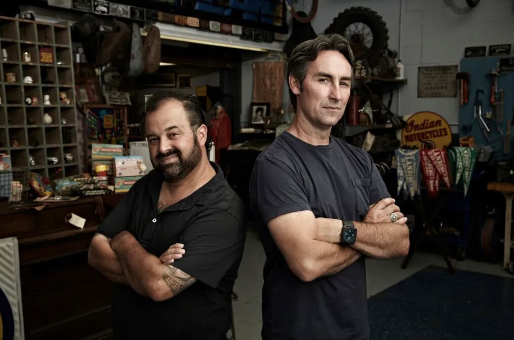 Frank Fritz y Mike Wolfe condujeron junto el programa "Cazadores de Tesoros" desde el 2009 hasta el 2020 (Foto: History Channel)