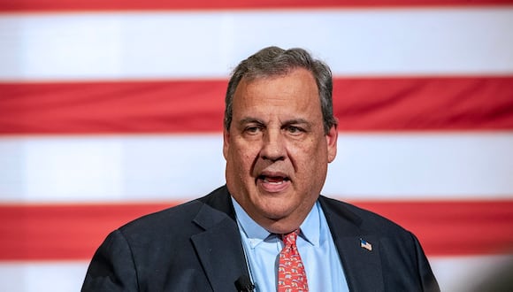 El exgobernador de Nueva Jersey, Chris Christie (Foto de Joseph Prezioso / AFP)