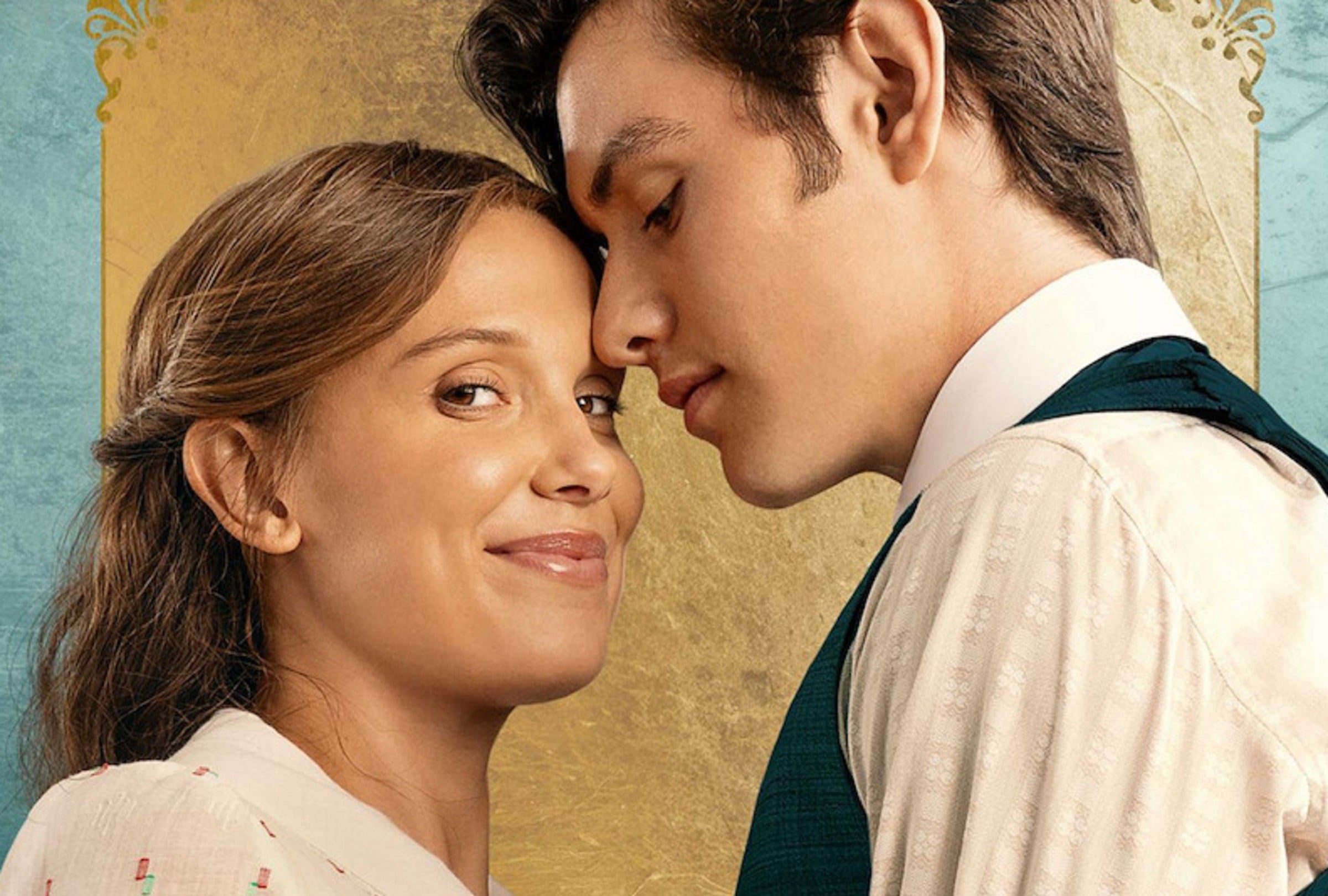 Louis Partridge retoma el papel de Tewkesbury y Millie Bobby Brown retoma el papel de Enola en la tercera y última película de "Enola Holmes" (Foto: Netflix)