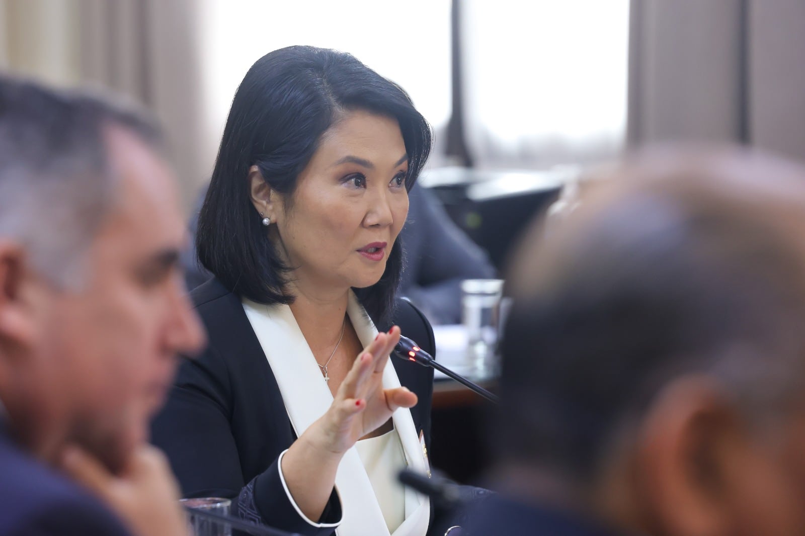 La sesión del gabinete ministerial fue dirigida por la presidenta Keiko Fujimori y el premier Luis Galarreta. (Imagen: Presidencia)
