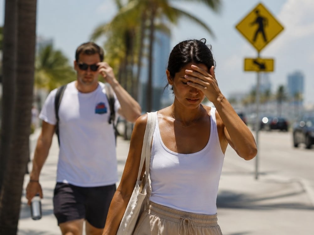 El lunes y el miércoles podrían romper récords históricos de 1971, mientras la alerta por calor extremo sigue activa hasta el jueves. (Foto: Imagen creada por Mix usando Gemini)