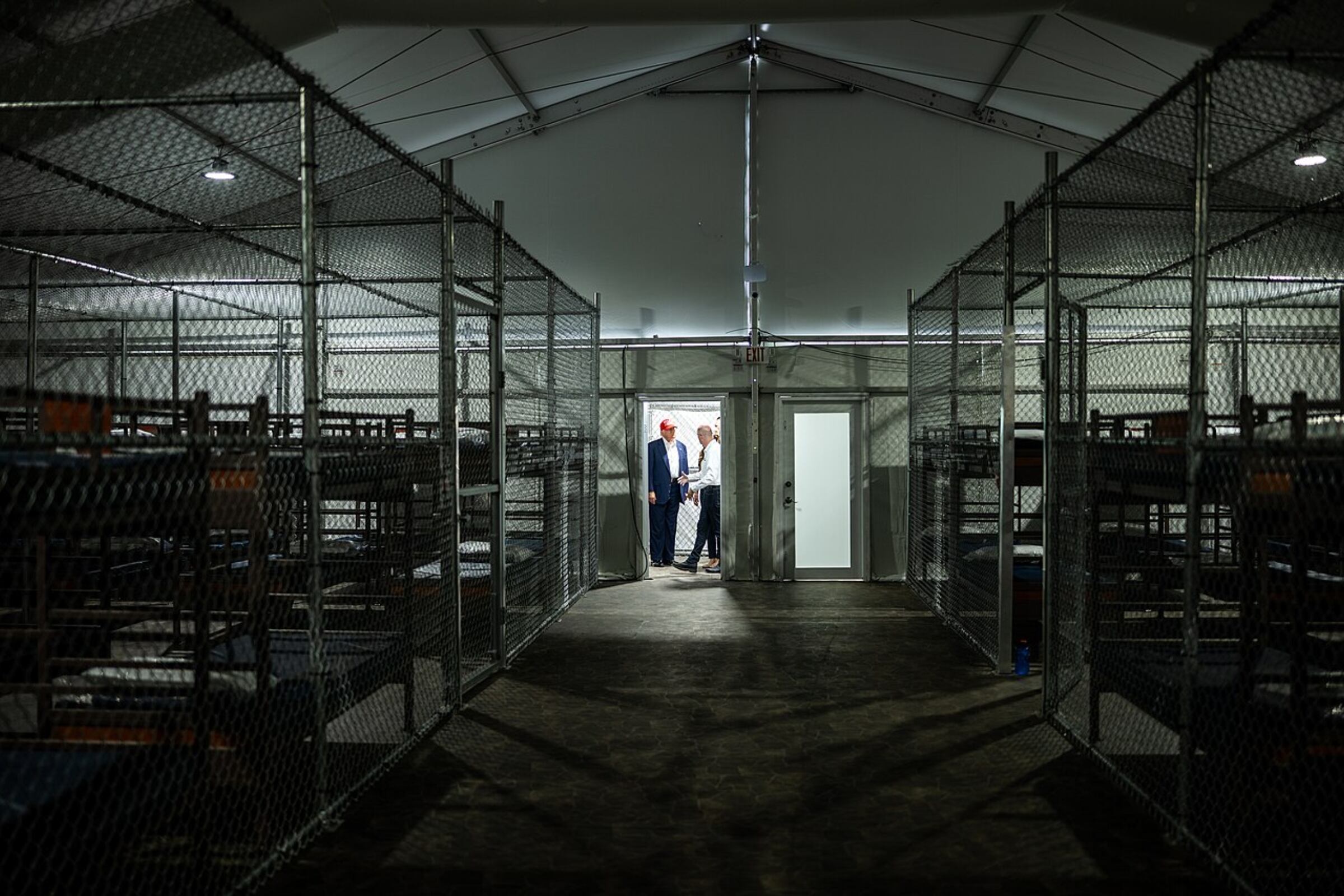Centro de detención Alligator Alcatraz en Florida. (Foto: White House / EFE)