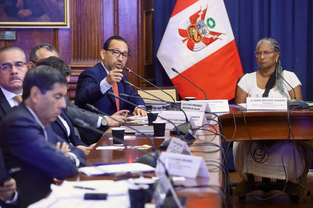 Luis Dyer indicó que el país cuenta con 306 centros de salud mental y reconoció que aún existe una brecha por cubrir en esta materia. Foto: Congreso.