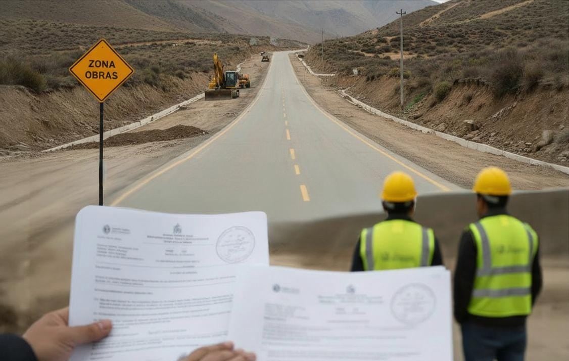 Se resuelve contrato con el PMO Vías. Fotocomposición: Perplexity, Mía Ríos, para Gestión