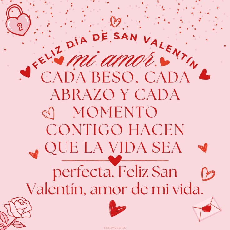 Elige una de estas 50 tarjetas por el 14 de febrero 2026 y festeja un ¡Feliz San Valentín!, con una de estas imágenes llenas de mensajes de amor. (Foto: Pinterest)