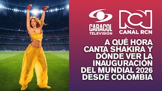 GOL Caracol y Canal RCN televisaron el show de Shakira en la inauguración del Mundial 2026