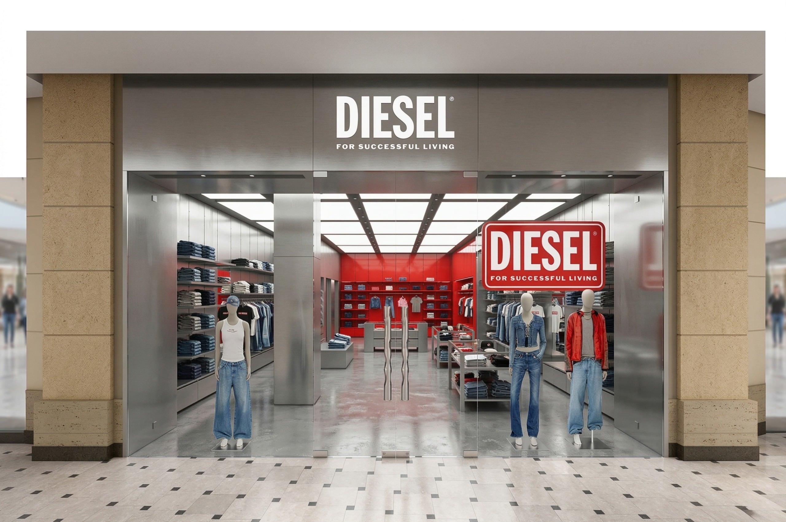 Diesel aterriza en Lima en un conocido mall. (Foto: Diesel).