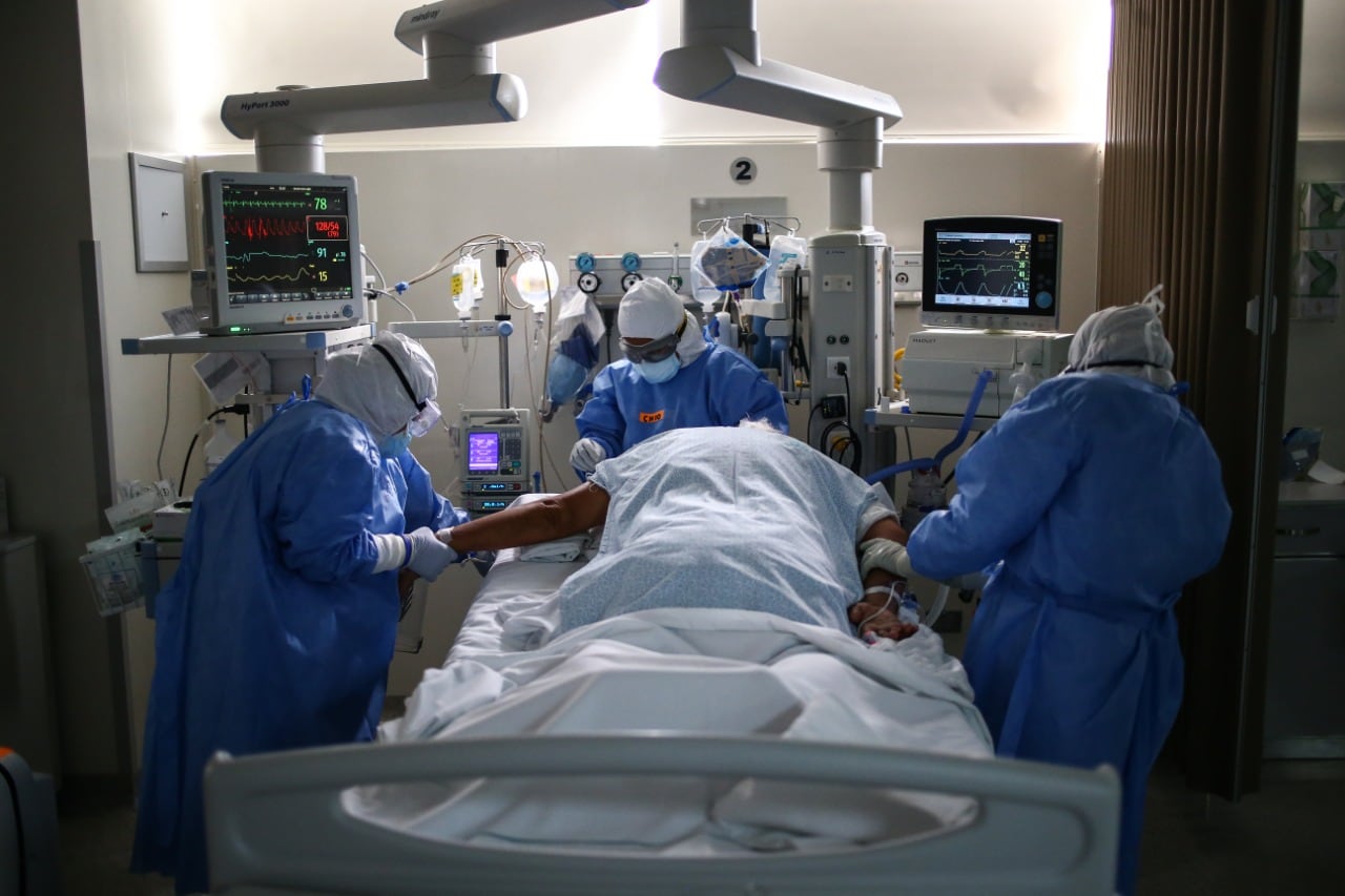 Personal médico. (Foto: GEC/Hugo Curotto)