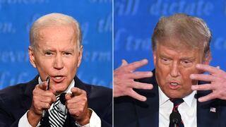 Debate presidencial: Trump y Biden intercambian críticas