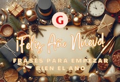 Mensajes e imágenes para compartir en Año Nuevo 2024 con tus amigos y familiares