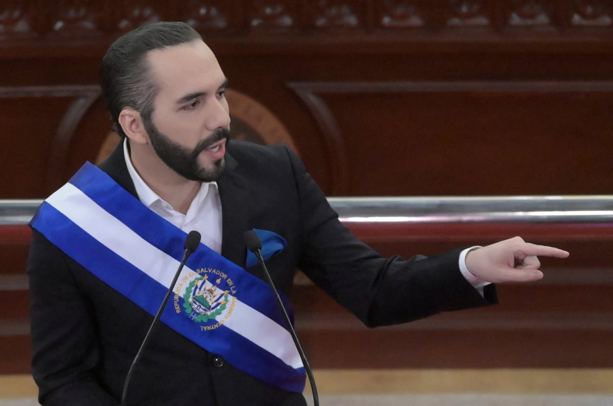 El presidente salvadoreño Nayib Bukele. (Foto de MARVIN RECINOS / AFP)