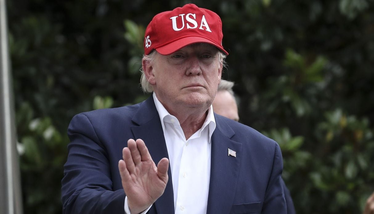 Trump anunció también protección militar para buques que transiten por mar pérsico. Foto: EFE