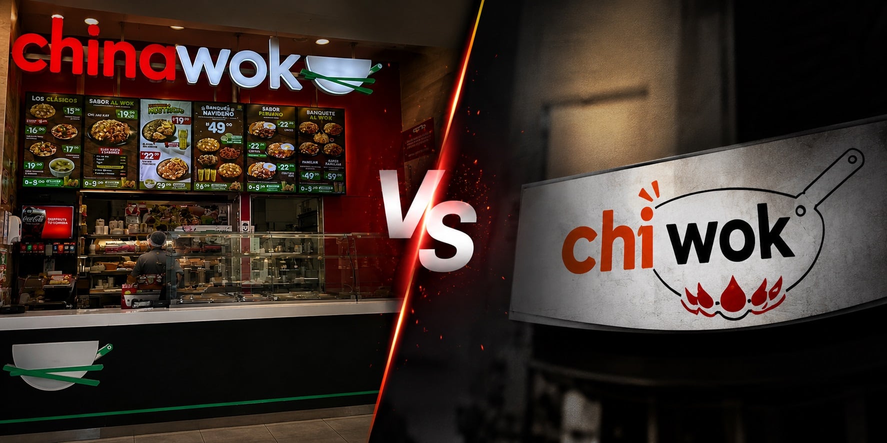 La controversia giró en torno a las similitudes entre la marca Chiwok y los registros previamente obtenidos por Chinawok. Foto: Generado por IA