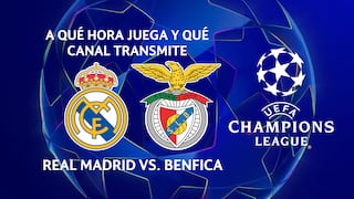 ¿A qué hora juega y qué canal transmite Real Madrid vs. Benfica por la ida de los play-off de la Champions League en EE.UU., México y España?
