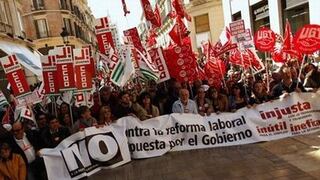 Españoles protestan contra medidas de austeridad