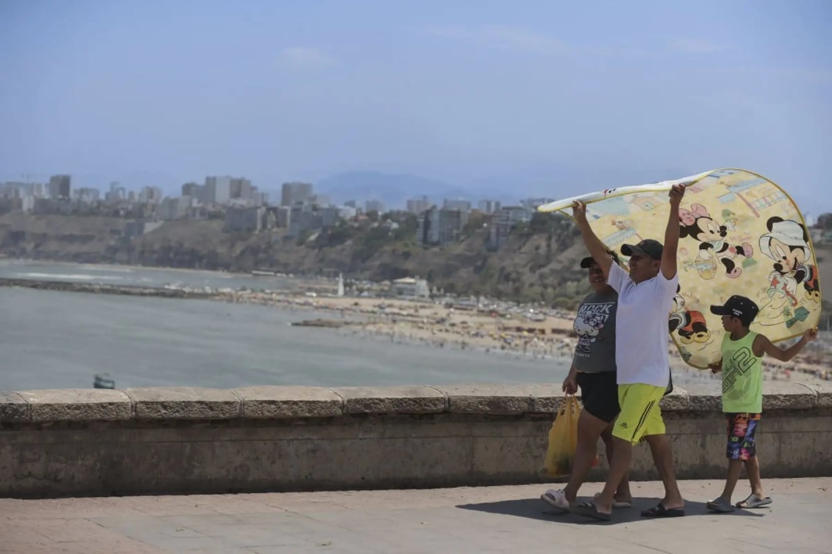Lima soportó temperatura no registrada en casi 30 años. (Foto: Andina)