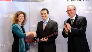 KfW y MEF firman dos contratos de préstamos por un total de US$ 32.62 millones
