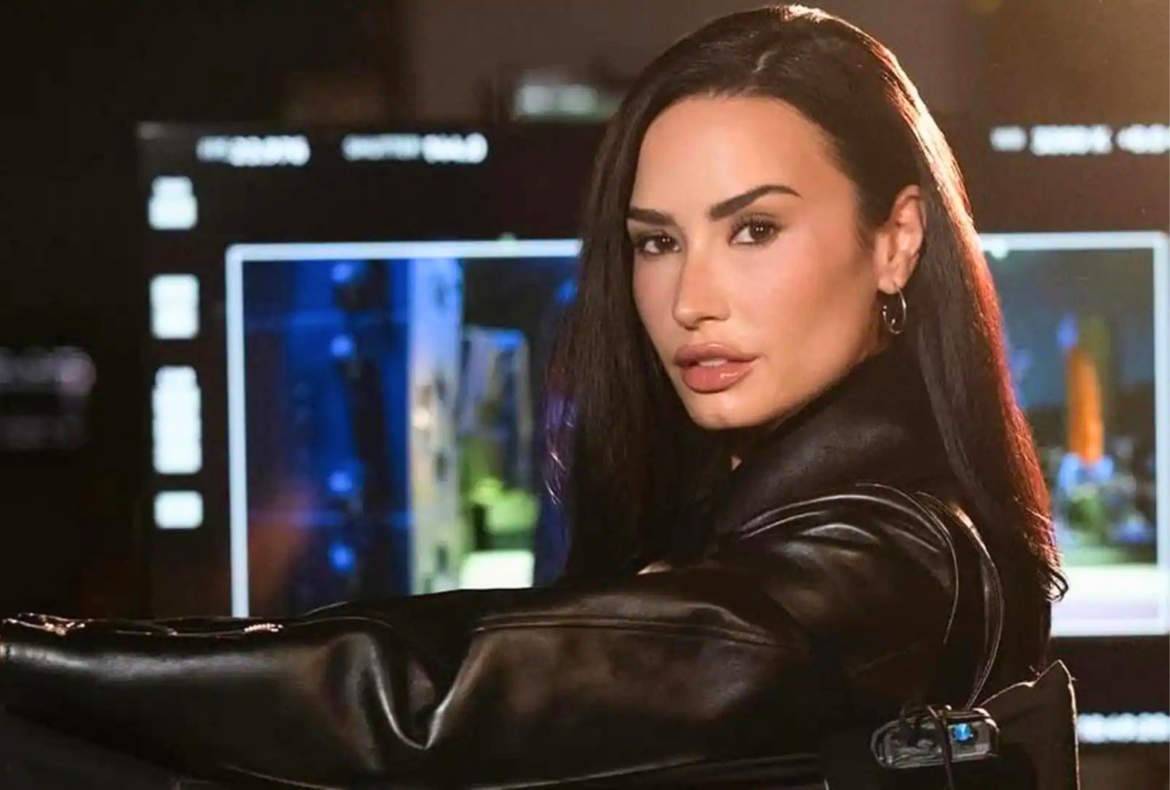Demi Lovato como Mitchie Torres en el detrás de cámaras de la película "Camp Rock 3" (Foto: Walt Disney Television)