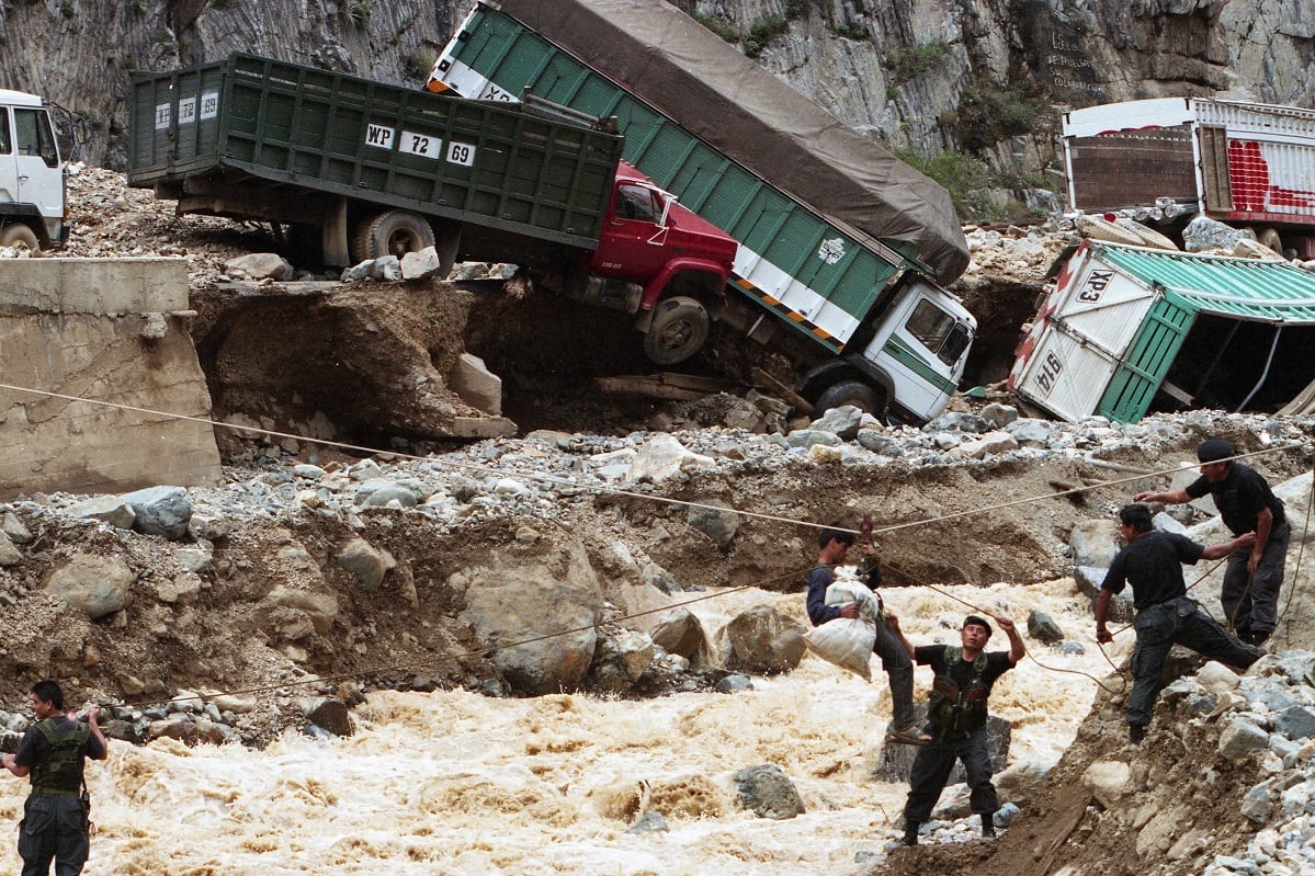 El Niño pondría en riesgo entre alto y muy alto a más del 84% de la red vial