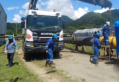 Minem: reparaciones de ductos de Camisea registran un avance del 74%