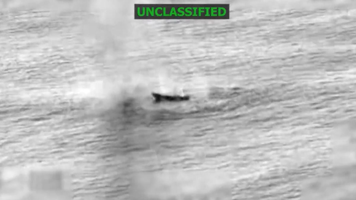 Operativo del Comando Sur en el Pacífico dejó dos fallecidos y se suma a la ofensiva de EE.UU. contra el narcotráfico en la región. Foto: EFE.