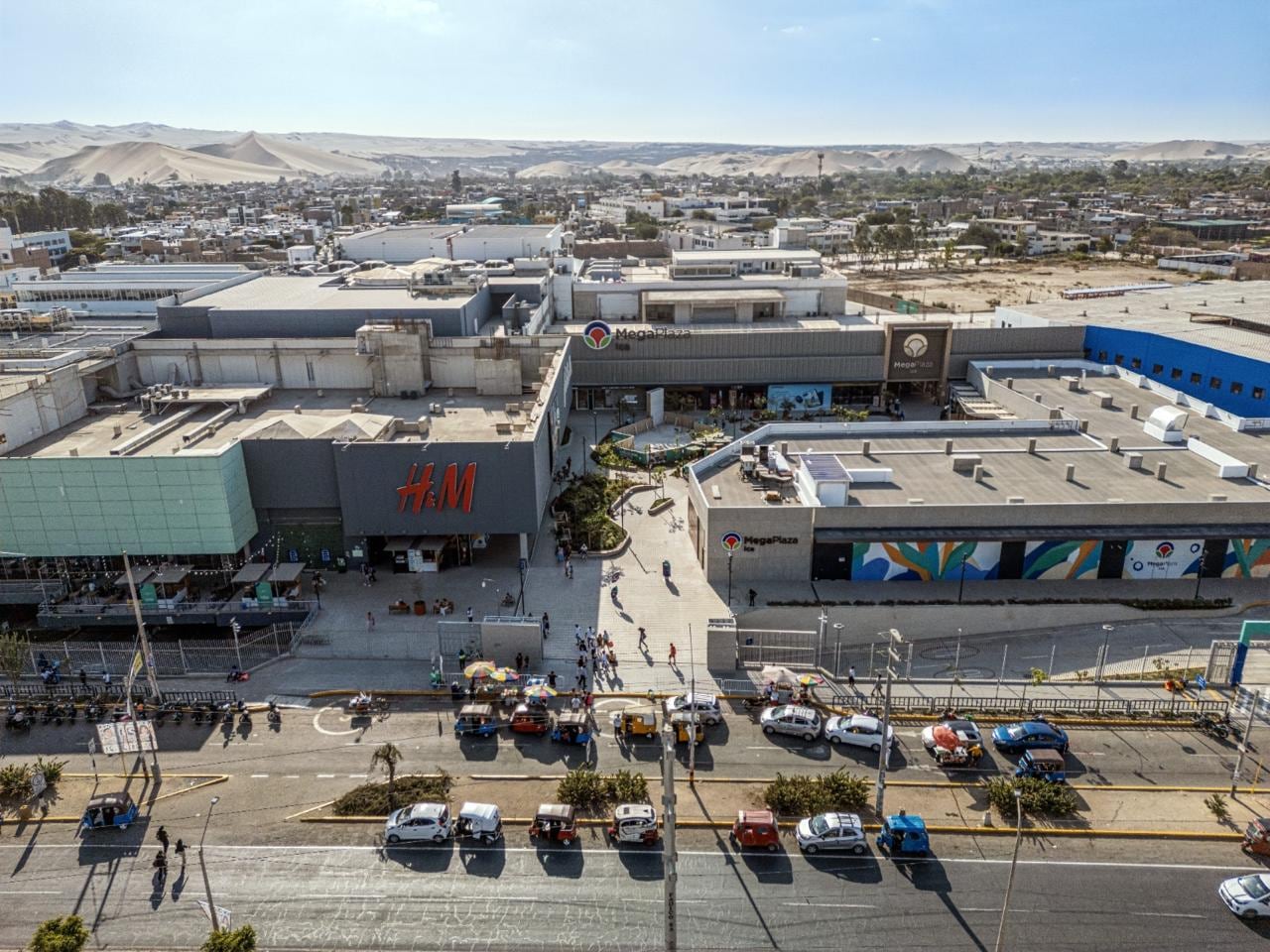 Megaplaza Ica inauguró ampliación de más de 6,000 m2 de área comercial. (Foto: Parque Arauco)