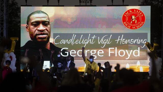 Entierran a George Floyd, cuya muerte inspiró un movimiento contra el racismo