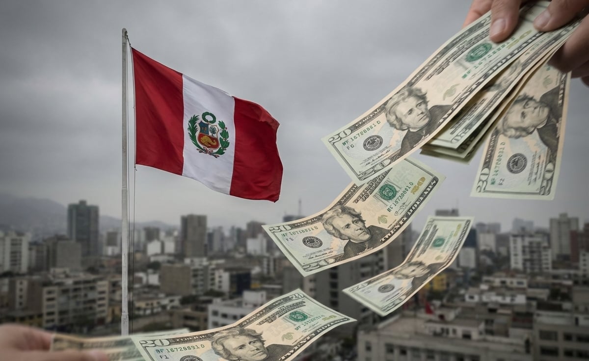 A diferencia de periodos de alta tensión como el vivido en 2021, en los últimos años el capital peruano no ha repetido las dinámicas de salidas masivas de dinero. Fotocomposición: Gemini