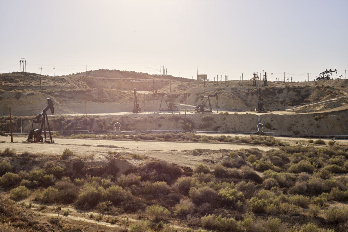 Gatos para bombas de aceite. Fotógrafo: Ian Tuttle/Bloomberg