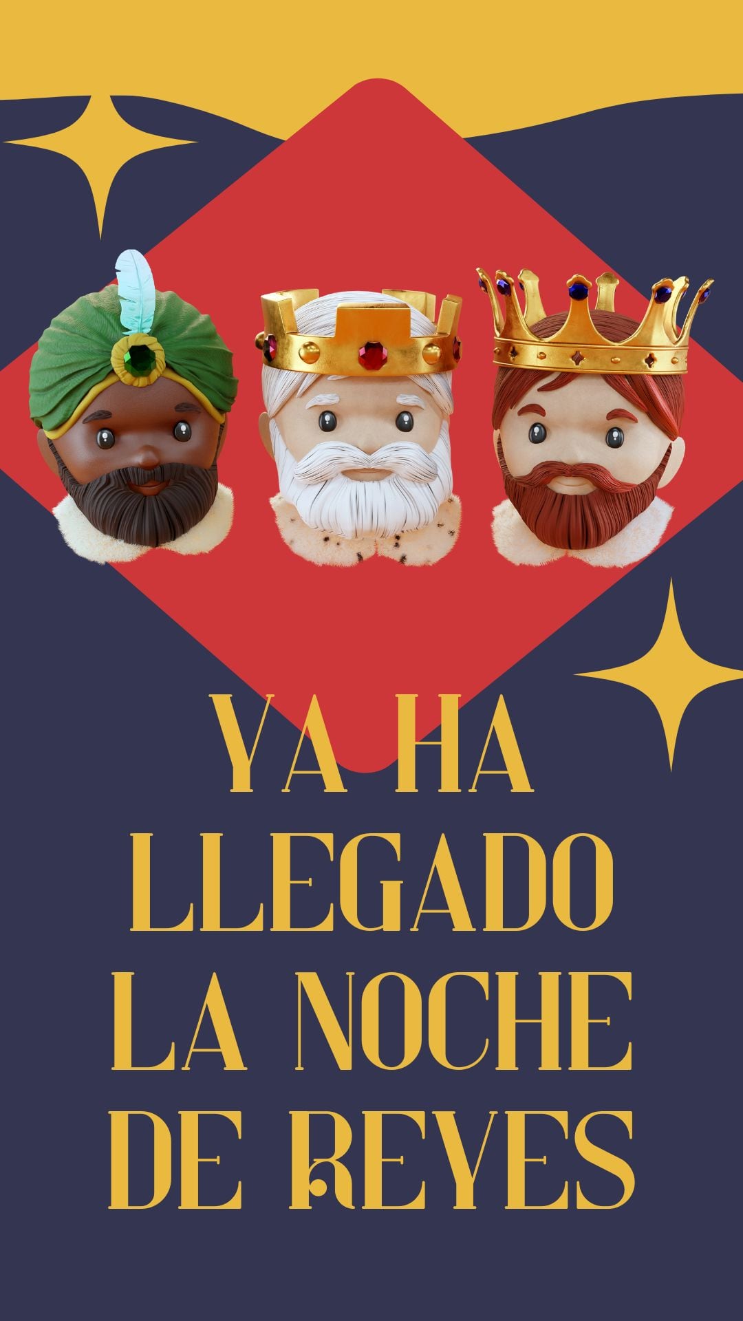 MADRID (ESPAÑA), 06/01/2026.- Que tus juegos sean felices, tus risas ruidosas y tus sueños enormes en este Día de Reyes Magos. FOTO DE CANVA.COM