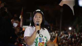 Keiko Fujimori: “Han logrado robarnos votos en la mesa, pero nosotros no nos vamos a quedar de brazos cruzados”