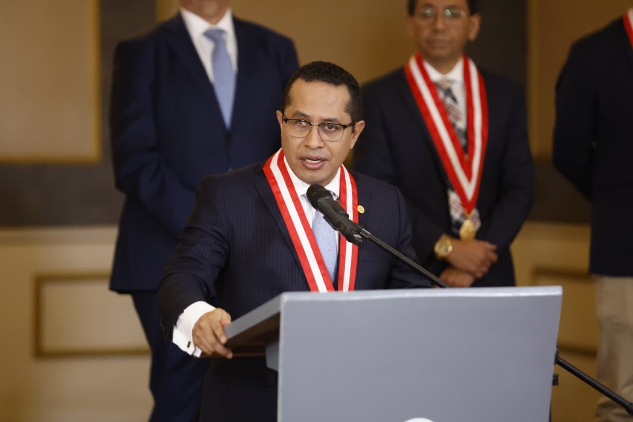 El presidente del Jurado Nacional de Elecciones, Roberto Burneo. (Foto: GEC)